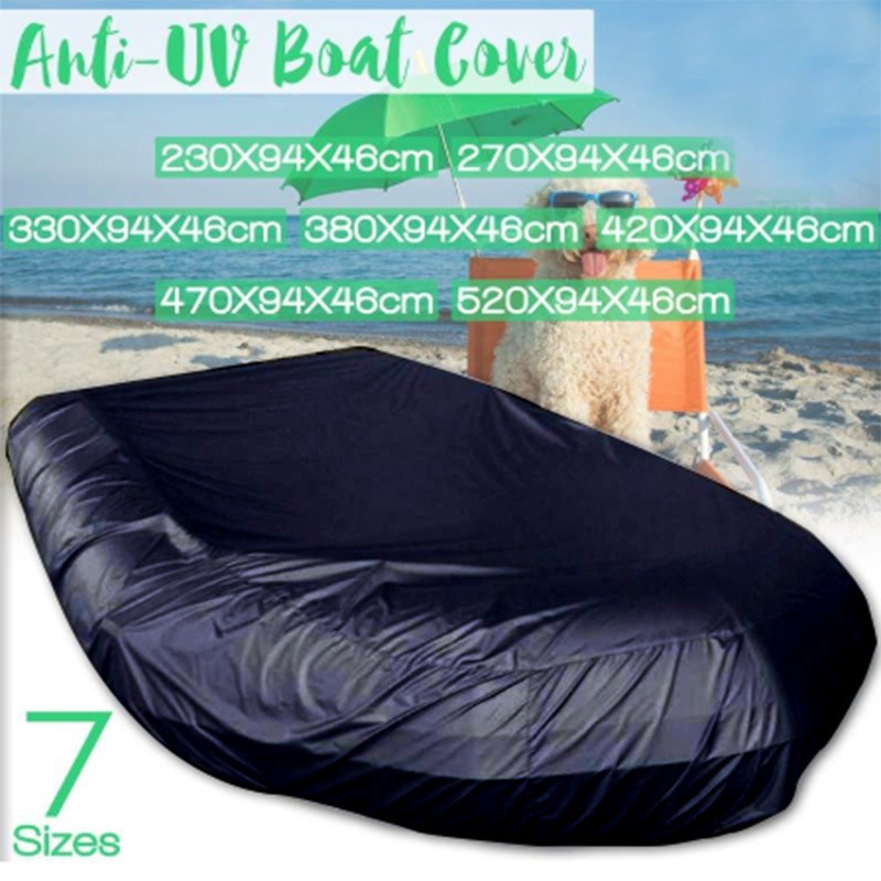 Fishing Boat Cover - Inflatable Boat Cover Waterproof Dustproof UV