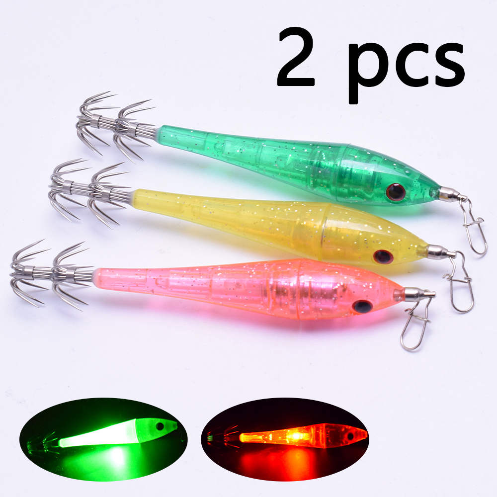 2 pcs LED underwater lure ligh - Fishing Boat Navigation Light avaliação e preço