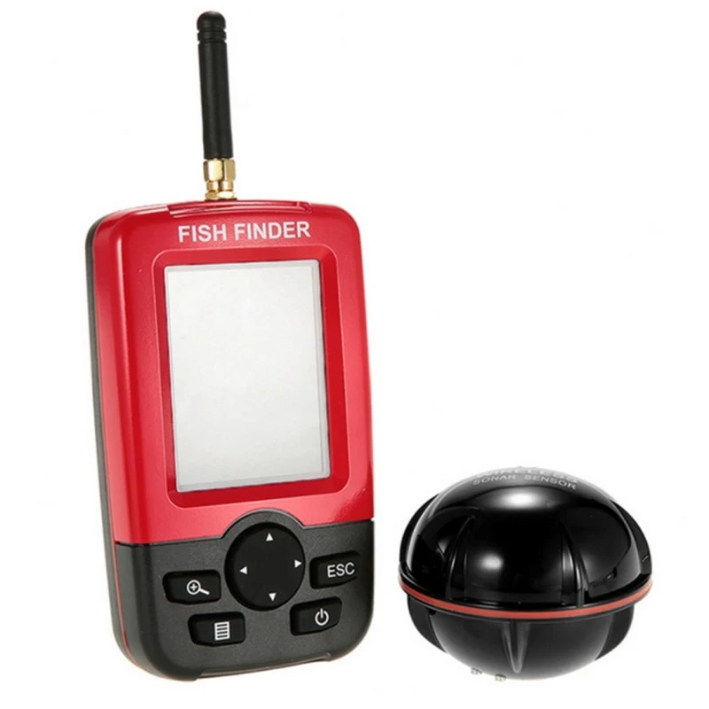 Display Portable fish finder e - Fishing Boat Depth Finder avaliação e preço