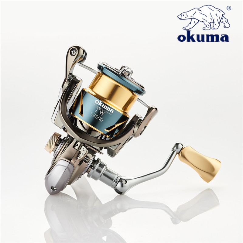 Okuma all metal fishing reel 1 - Fishing Boat Steering Wheel avaliação e preço