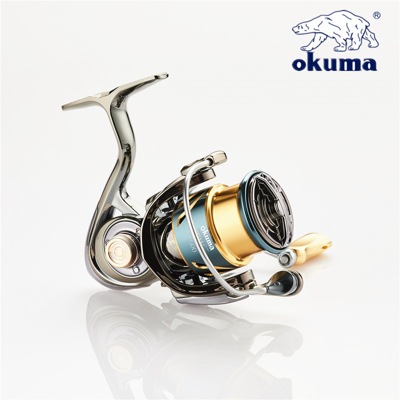 Okuma all metal fishing reel 1 - Fishing Boat Steering Wheel avaliação e preço