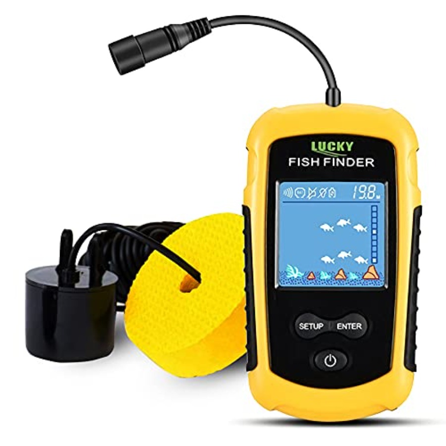 Kayak Portable Fish Depth Find - Fishing Boat Depth Finder avaliação e preço