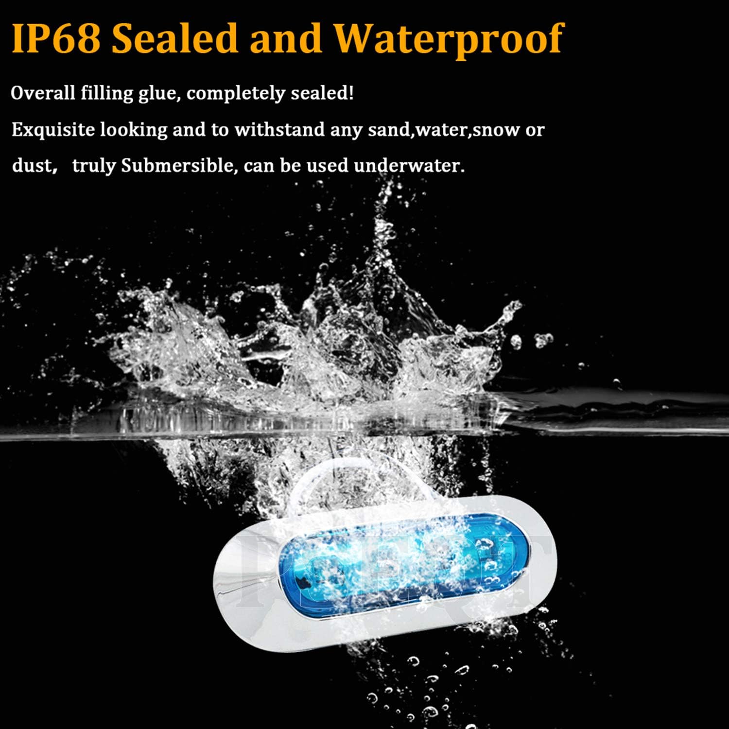 3.8 Waterproof Boat Marine LED - Fishing Boat Navigation Light avaliação e preço
