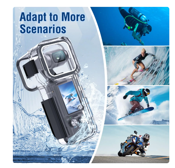 For DJI OSMO Pocket 3 Waterpro - Fishing Boat Cover avaliação e preço