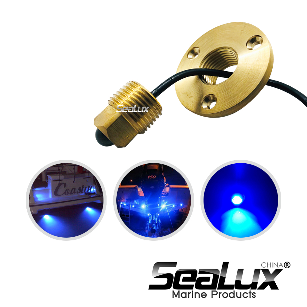 Sealux Brass drain plug LED li - Fishing Boat Navigation Light avaliação e preço
