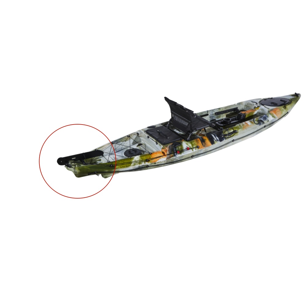 Aluminum Rudder for Kayak Fish - Fishing Boat Aluminum avaliação e preço