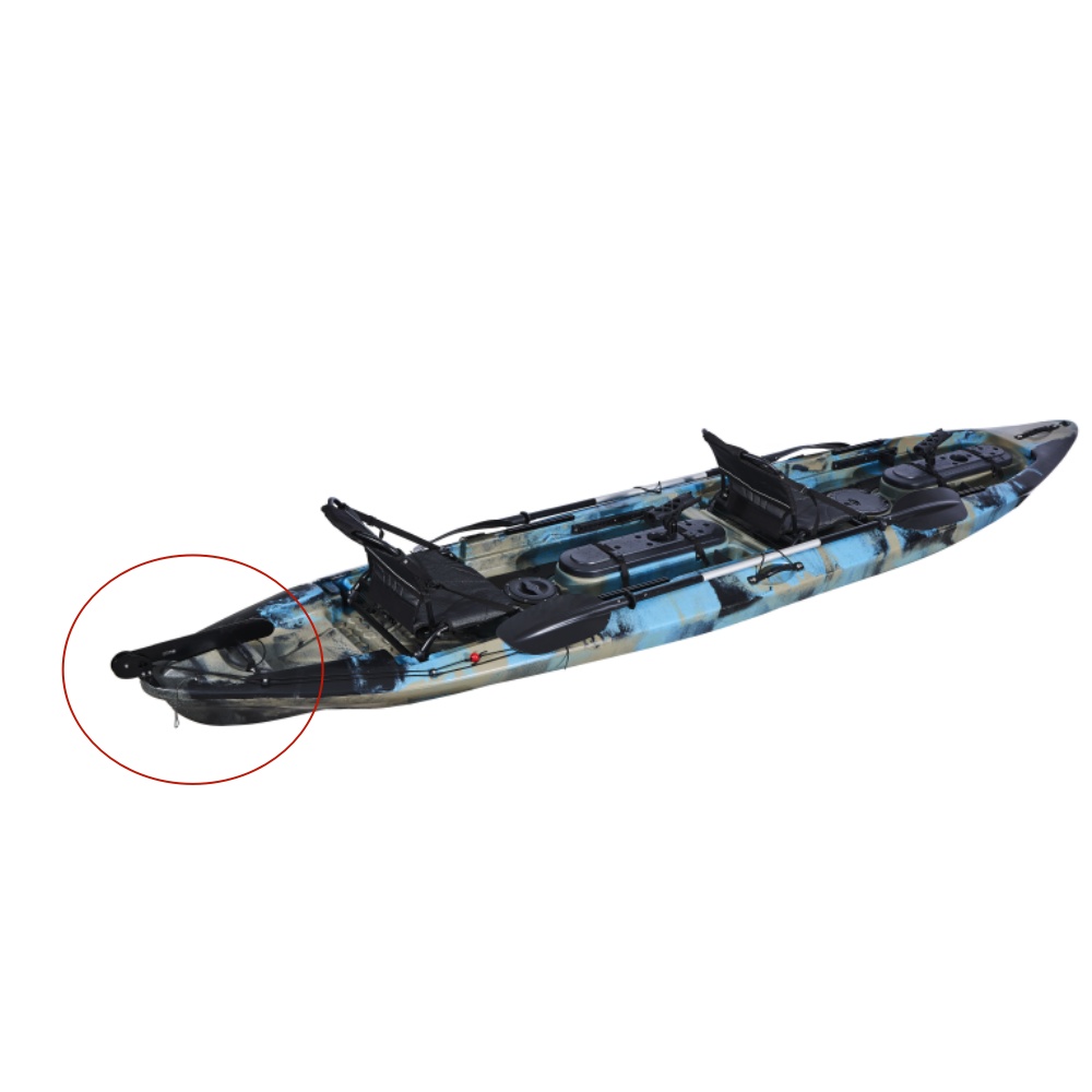Aluminum Rudder for Kayak Fish - Fishing Boat Aluminum avaliação e preço