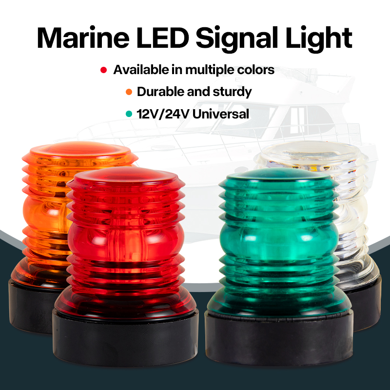 12V Marine LED Anchor Light Wa - Fishing Boat Navigation Light avaliação e preço