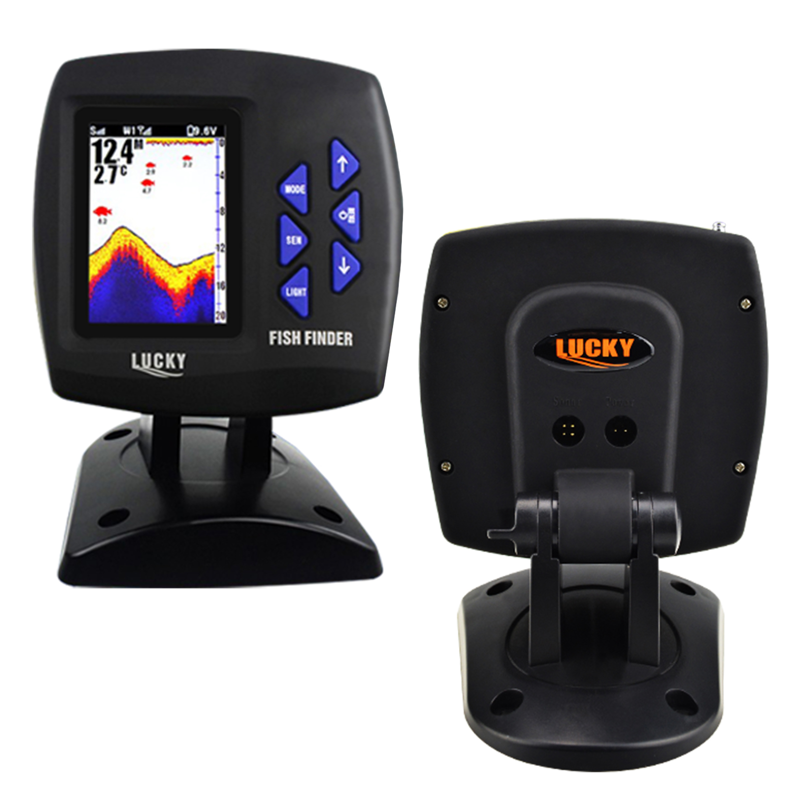 LUCKY Fishfinder 300m/ 980ft F - Fishing Boat Depth Finder avaliação e preço