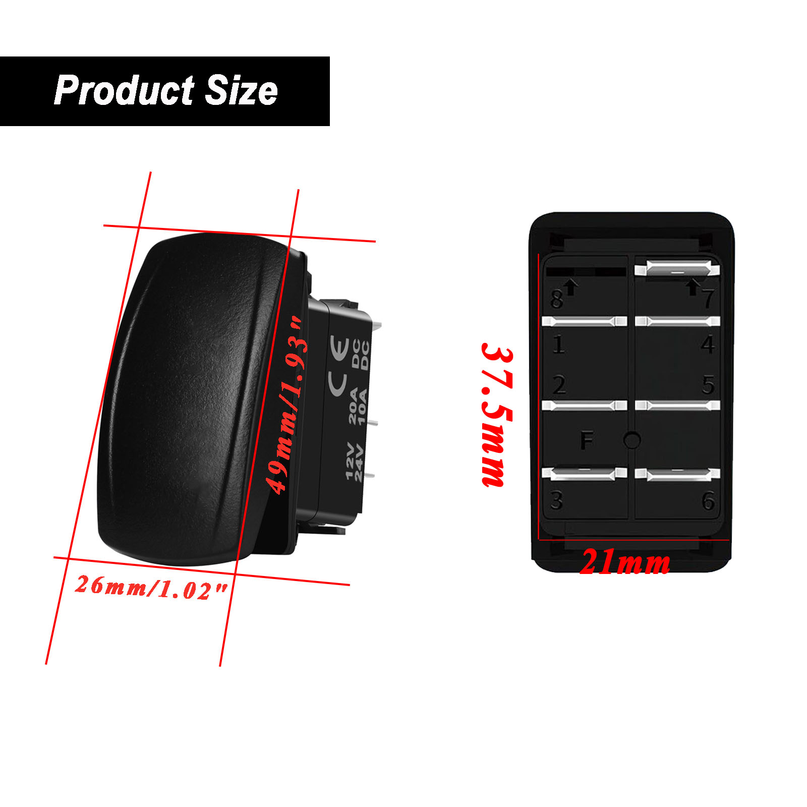 12V/24V Waterproof Backlit Mar - Fishing Boat Navigation Light avaliação e preço