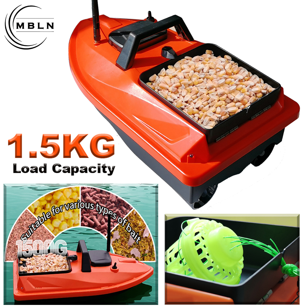 MBLN Mini GPS Bait Boat – 24 W - Fishing Boat Gps avaliação e preço