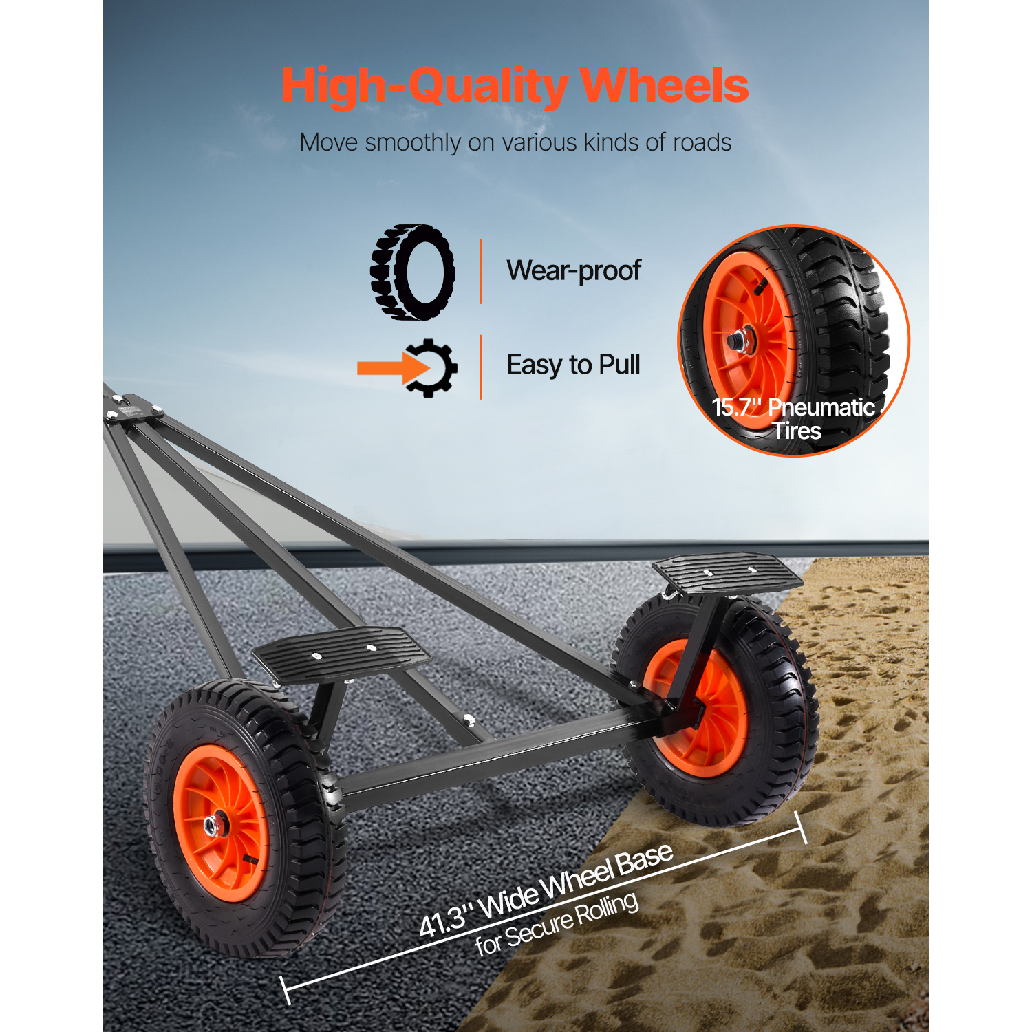 SucceBuy 420lbs Boat Trailer D - Fishing Boat Oar avaliação e preço