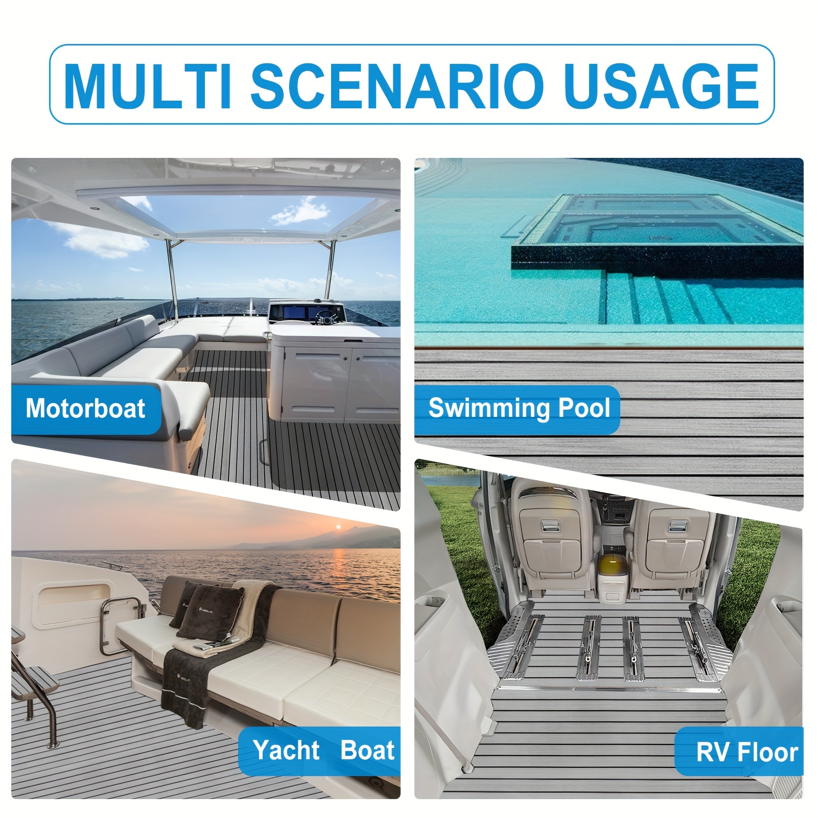 1200*410mm EVA Foam Boat Floor - Fishing Boat Fiberglass avaliação e preço