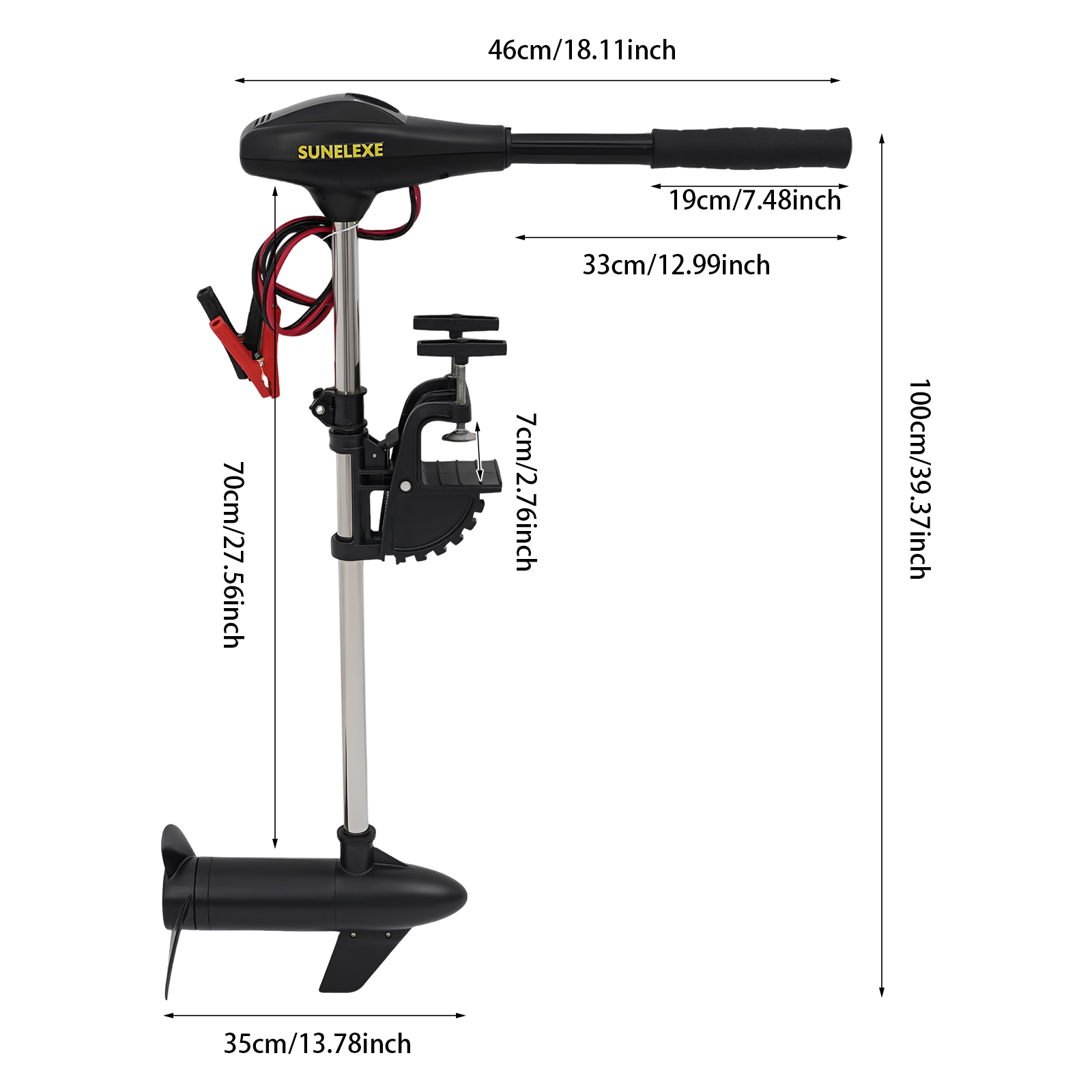 L40 Electric Outboard Motor Tr - Fishing Boat Trolling Motor avaliação e preço