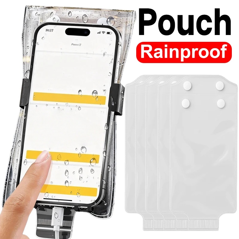 Transparent Waterproof Phone C - Fishing Boat Cover avaliação e preço