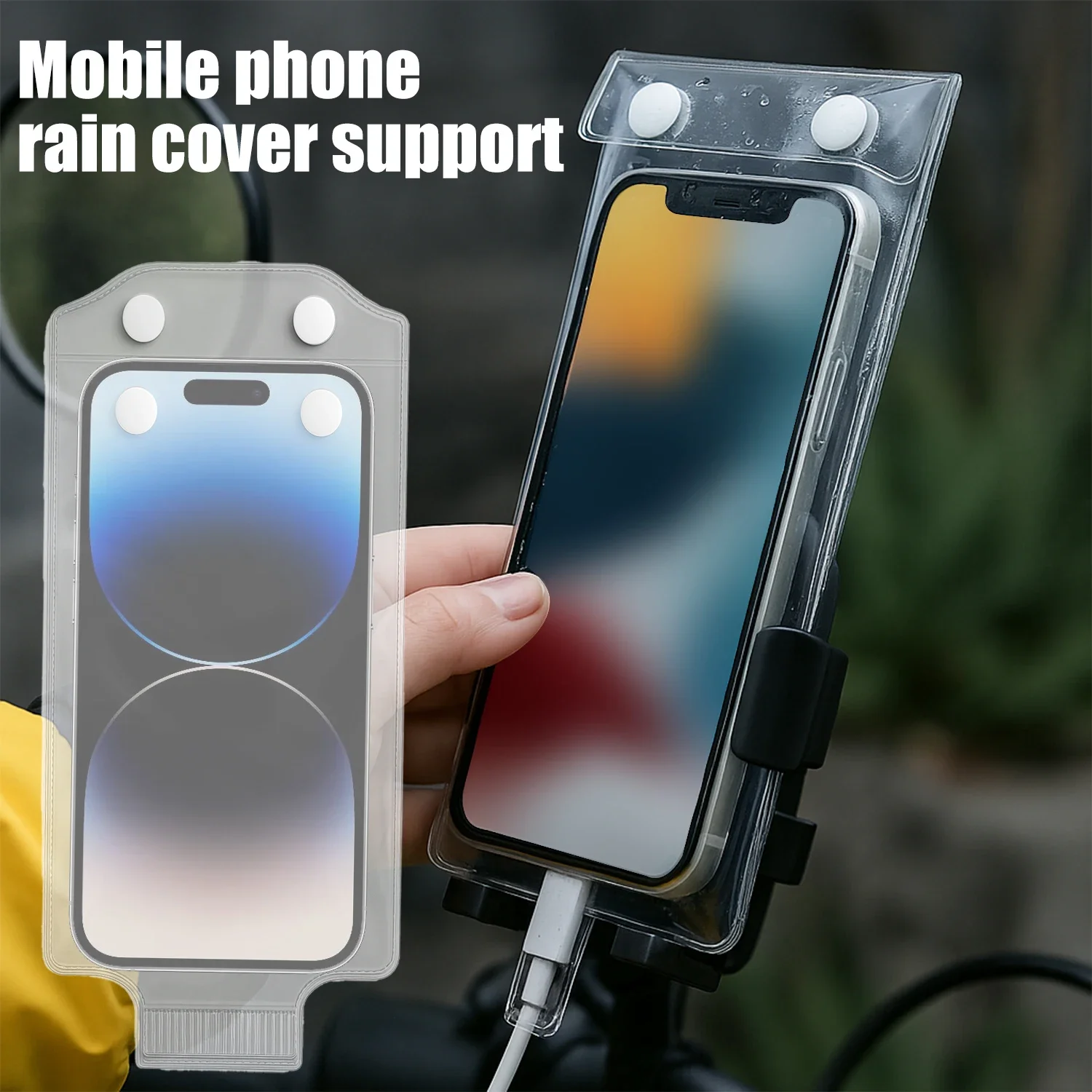 Transparent Waterproof Phone C - Fishing Boat Cover avaliação e preço
