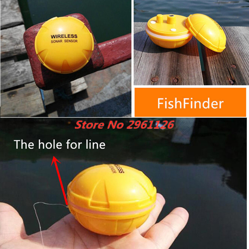 Wireless Fish Finder Portable  - Fishing Boat Depth Finder avaliação e preço