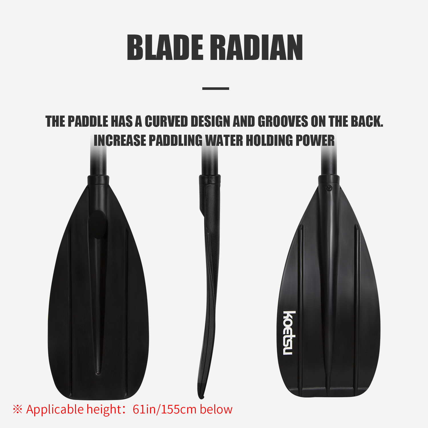 KOETSU Aluminum Alloy Double-H - Fishing Boat Paddle avaliação e preço