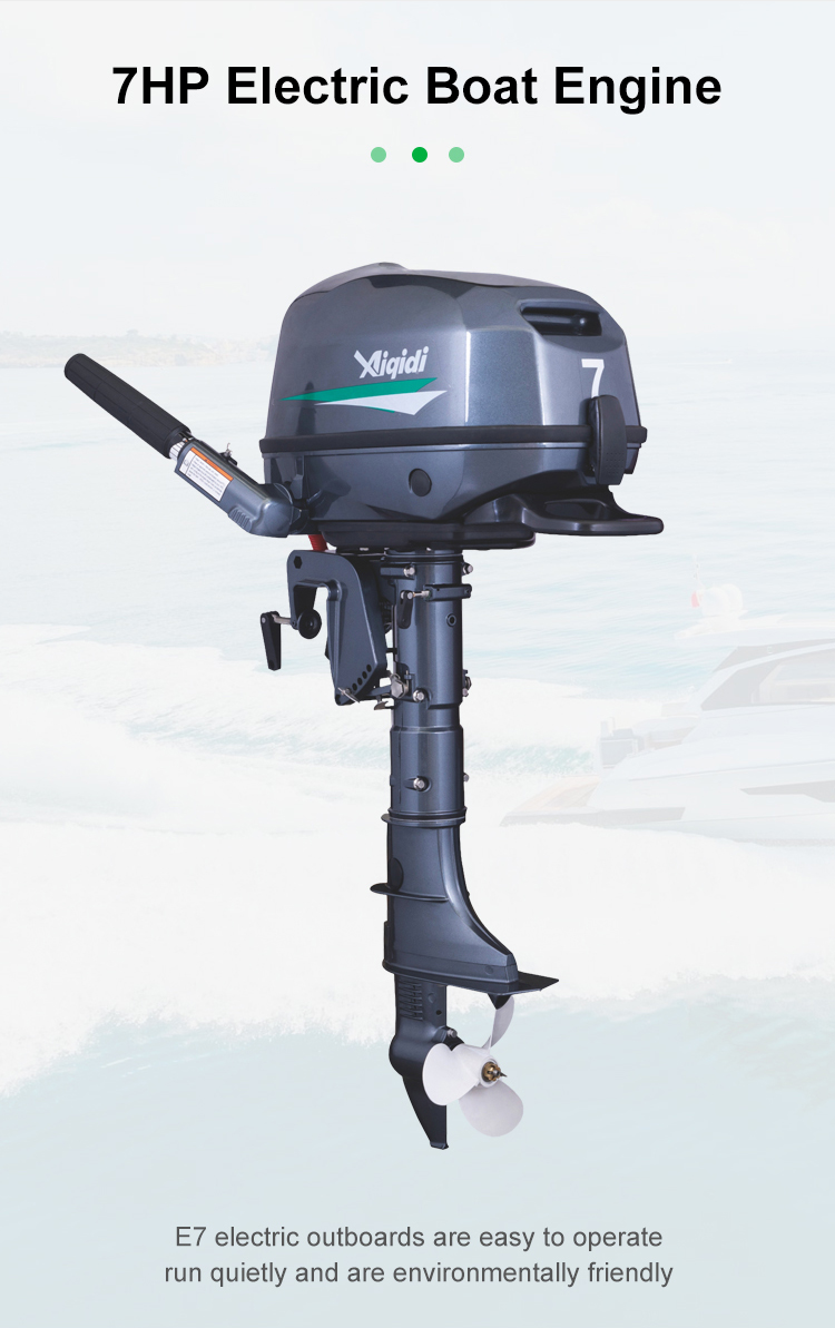 AIQIDI E7 7HP Boat Motor Water - Fishing Boat Outboard Motor avaliação e preço