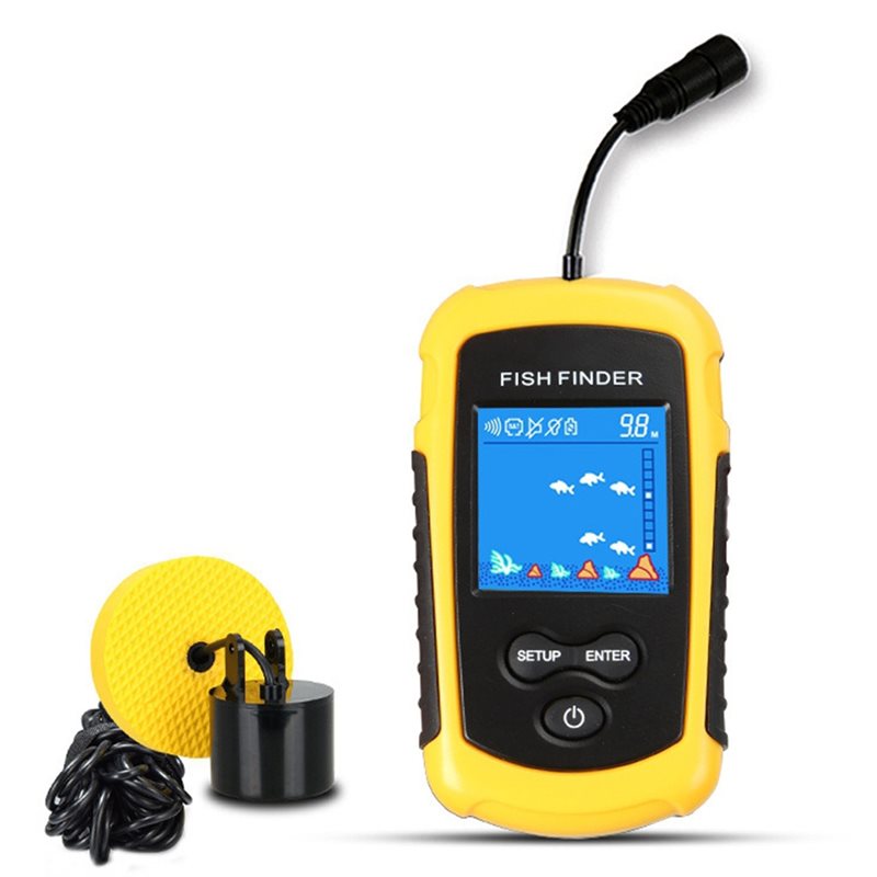 ABUE-Kayak Portable Fish Depth - Fishing Boat Depth Finder avaliação e preço