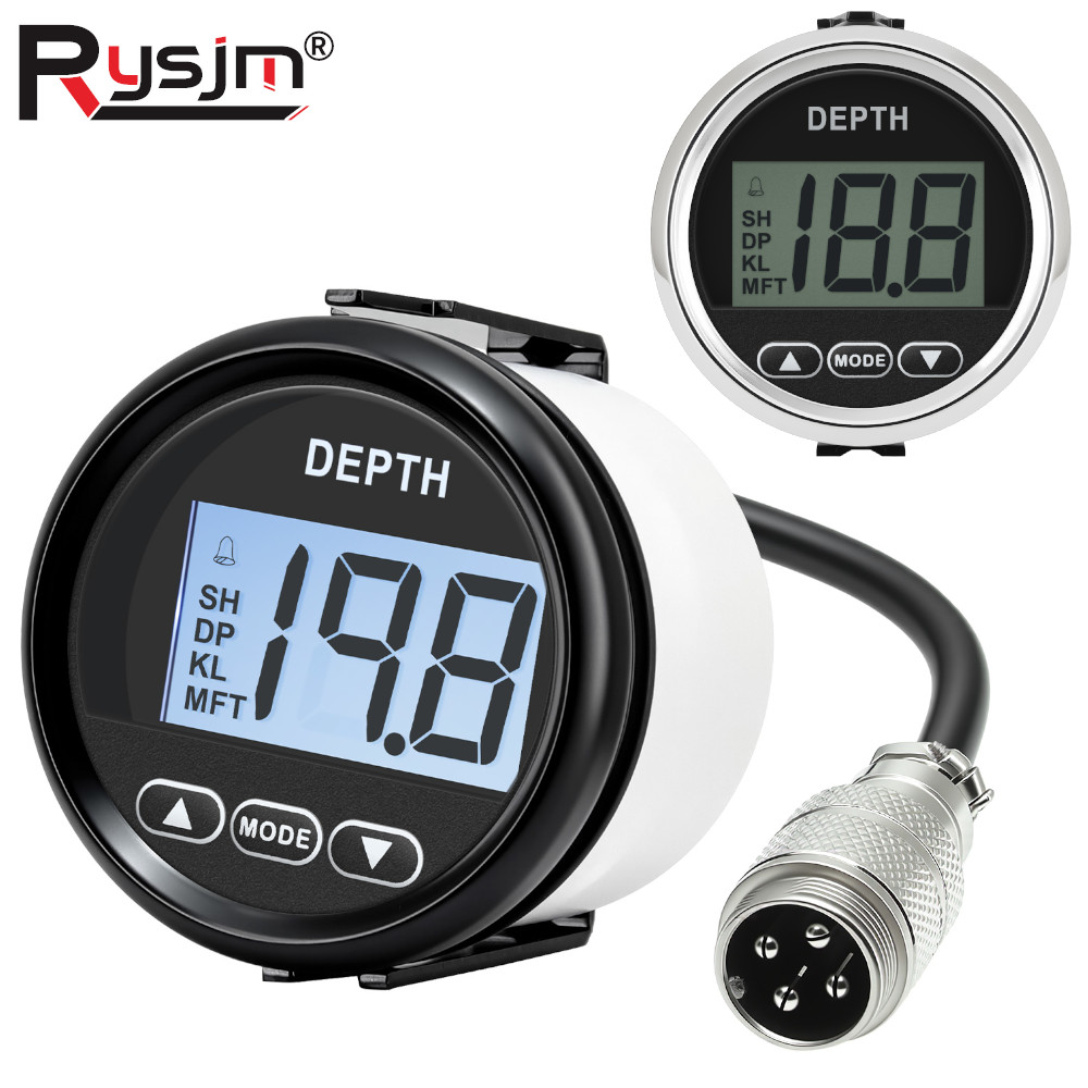 New Depth Detector 52mm/2in Ma - Fishing Boat Gps avaliação e preço