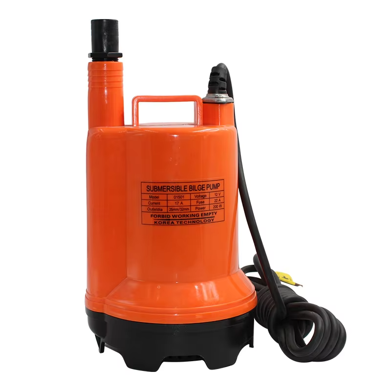 Marine Bilge Pump 12V/24V DC S - Fishing Boat Bilge Pump avaliação e preço