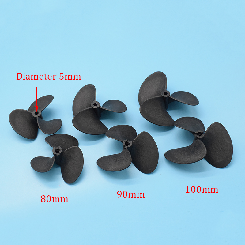 Rc Boat 3Blades propeller 80mm - Fishing Boat Trolling Motor avaliação e preço