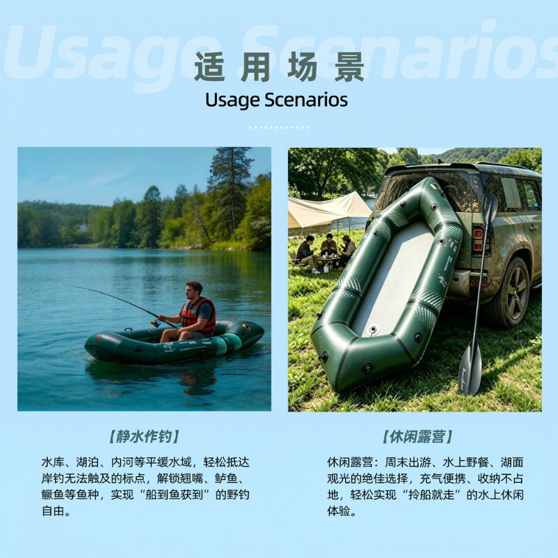 BLFst Fly Fishing Boat TPU Bac - Fishing Boat Inflatable avaliação e preço