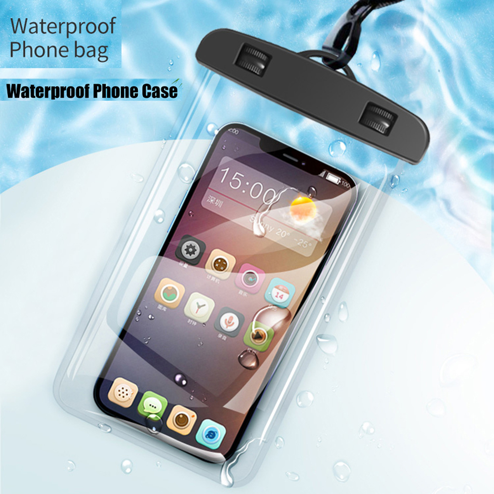 Waterproof Phone Case Swimming - Fishing Boat Cover avaliação e preço