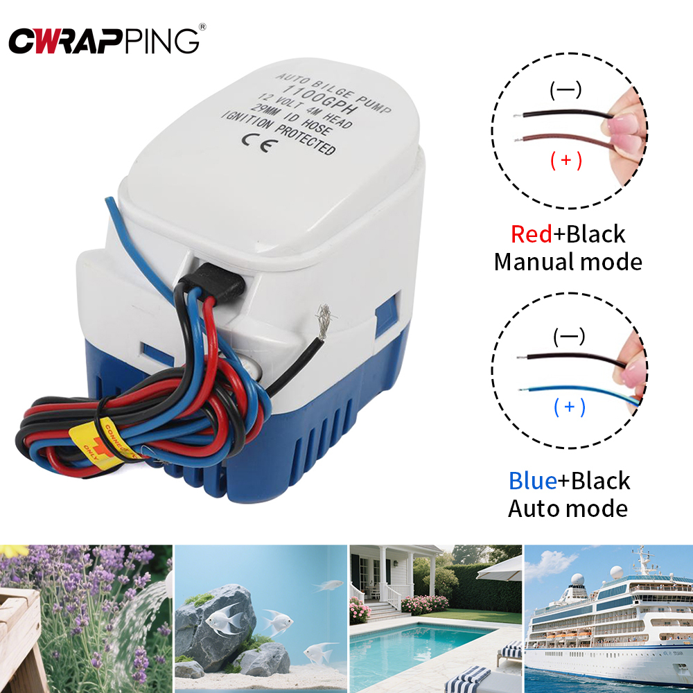Car RV Bilge Pump for Boats Ac - Fishing Boat Bilge Pump avaliação e preço