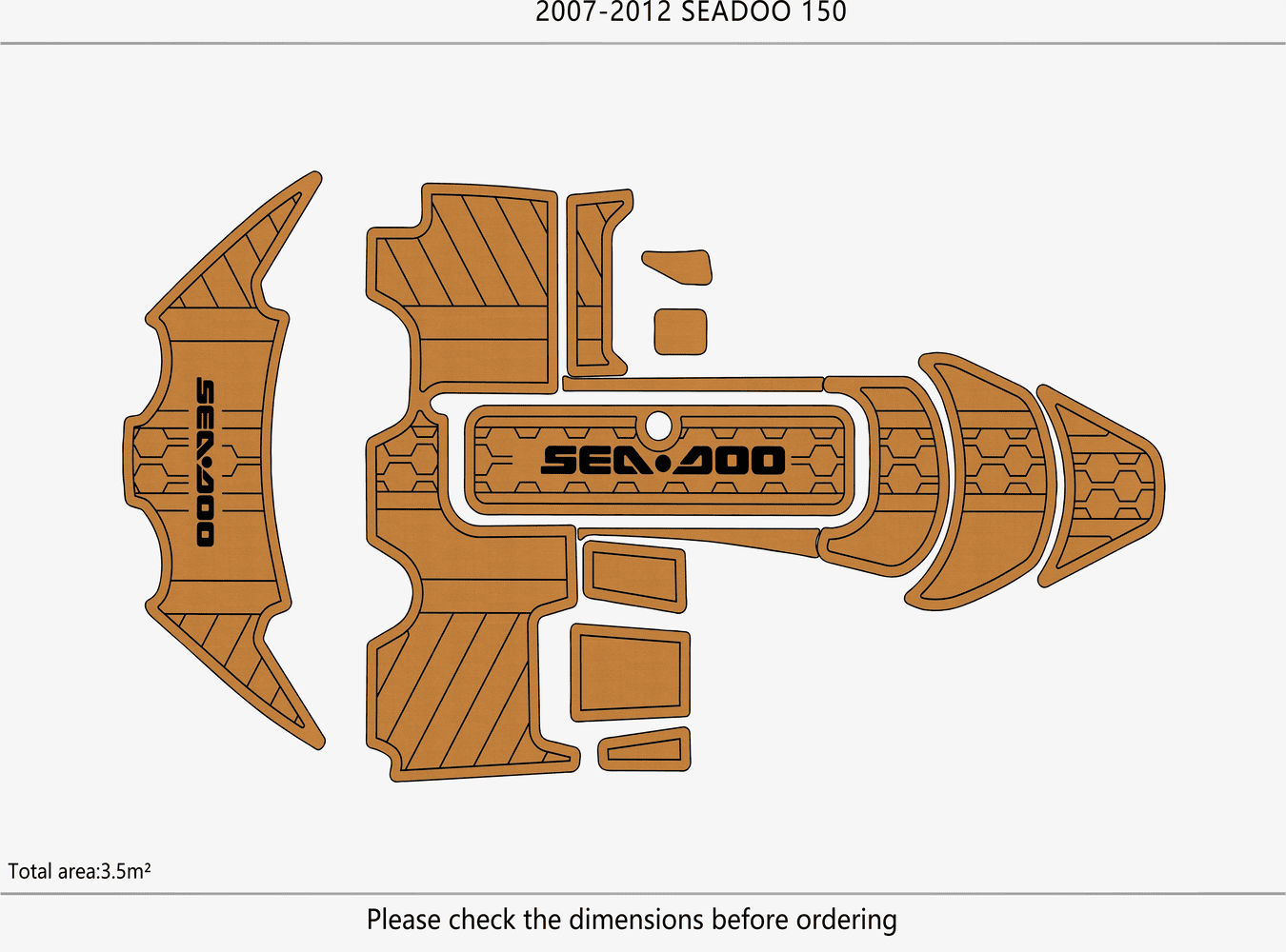 2007-2012 Sea Doo 150  Speedst - Fishing Boat Fiberglass avaliação e preço