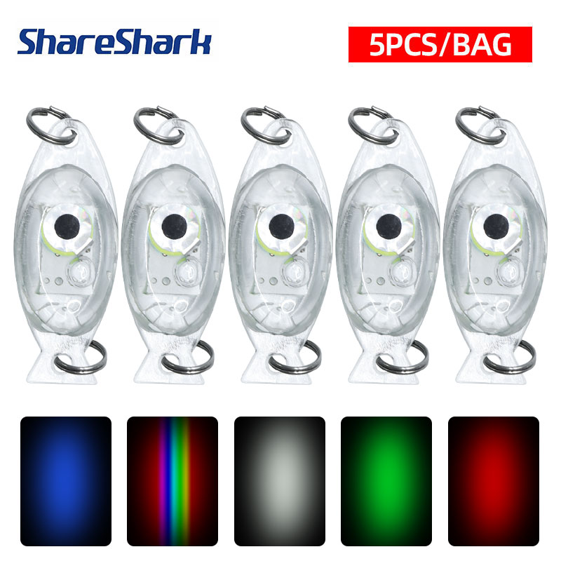 ShareShark 5pcs Deep Drop Fish - Fishing Boat Navigation Light avaliação e preço