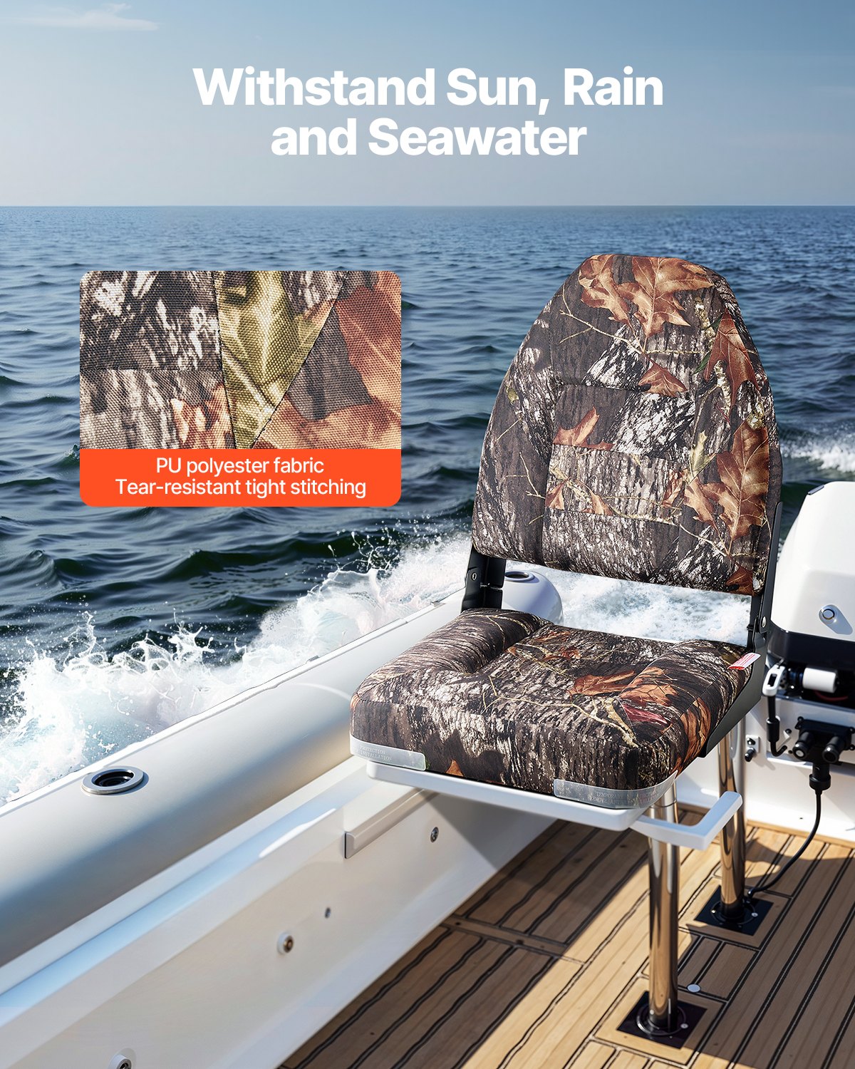 Boat Seat, High Backrest, Fold - Fishing Boat Seat avaliação e preço