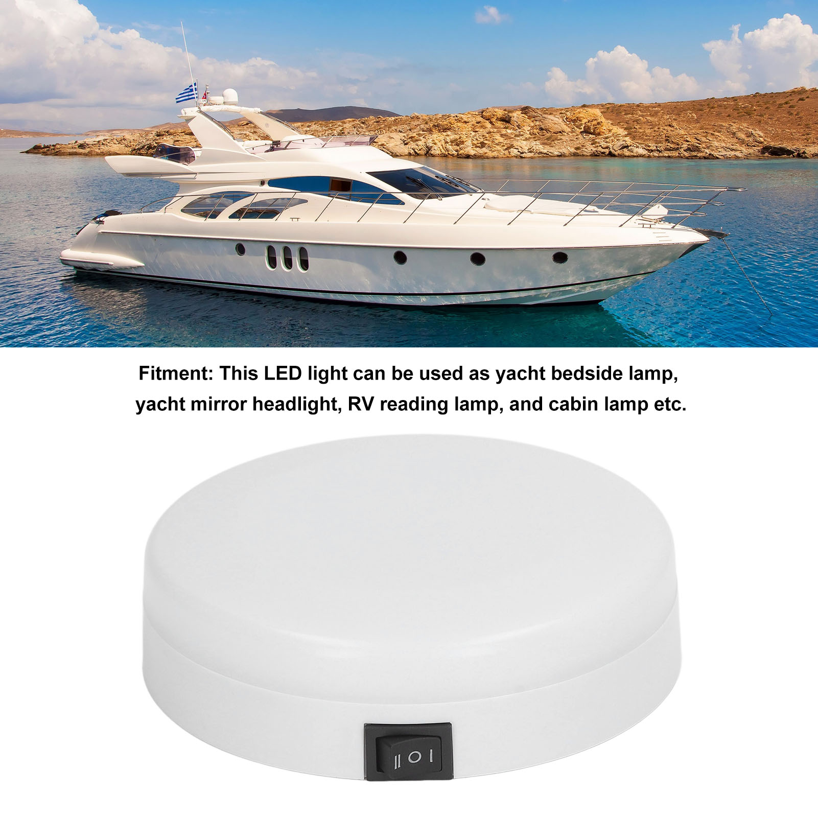 Boats LED Interior Cabin Light - Fishing Boat Paddle avaliação e preço