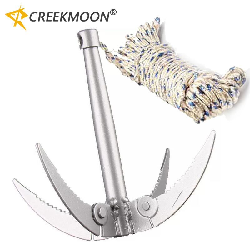 4 Claw Anchor Sickle Foldable  - Fishing Boat Anchor avaliação e preço