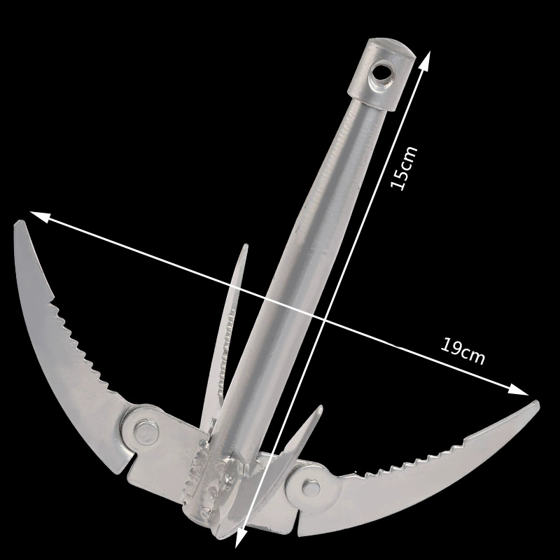 4 Claw Anchor Sickle Foldable  - Fishing Boat Anchor avaliação e preço