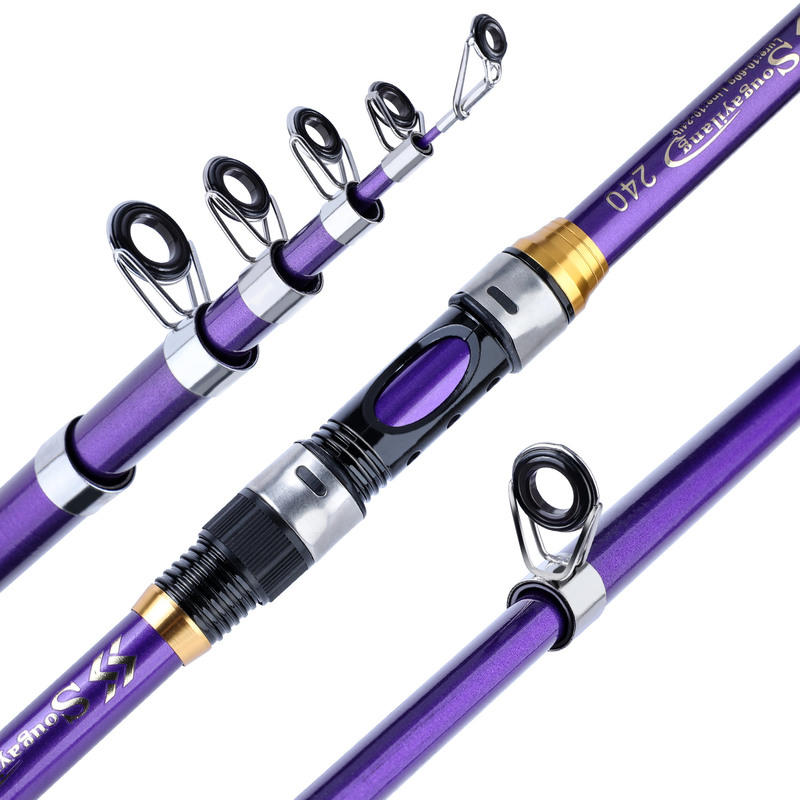 Sougayilang 4 Colors Telescopi - Fishing Boat Fiberglass avaliação e preço