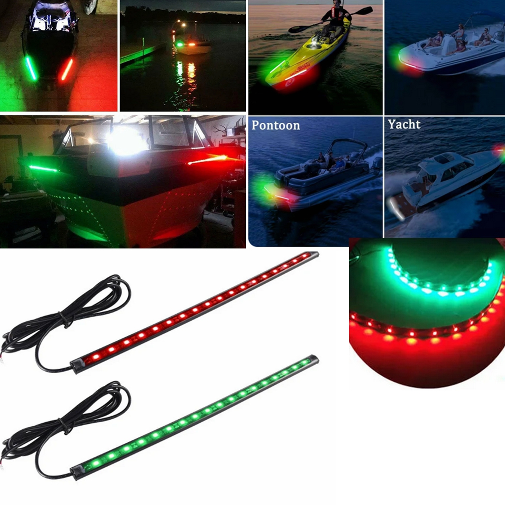 2Pcs 30cm 12V LED Strip Light  - Fishing Boat Trailer avaliação e preço