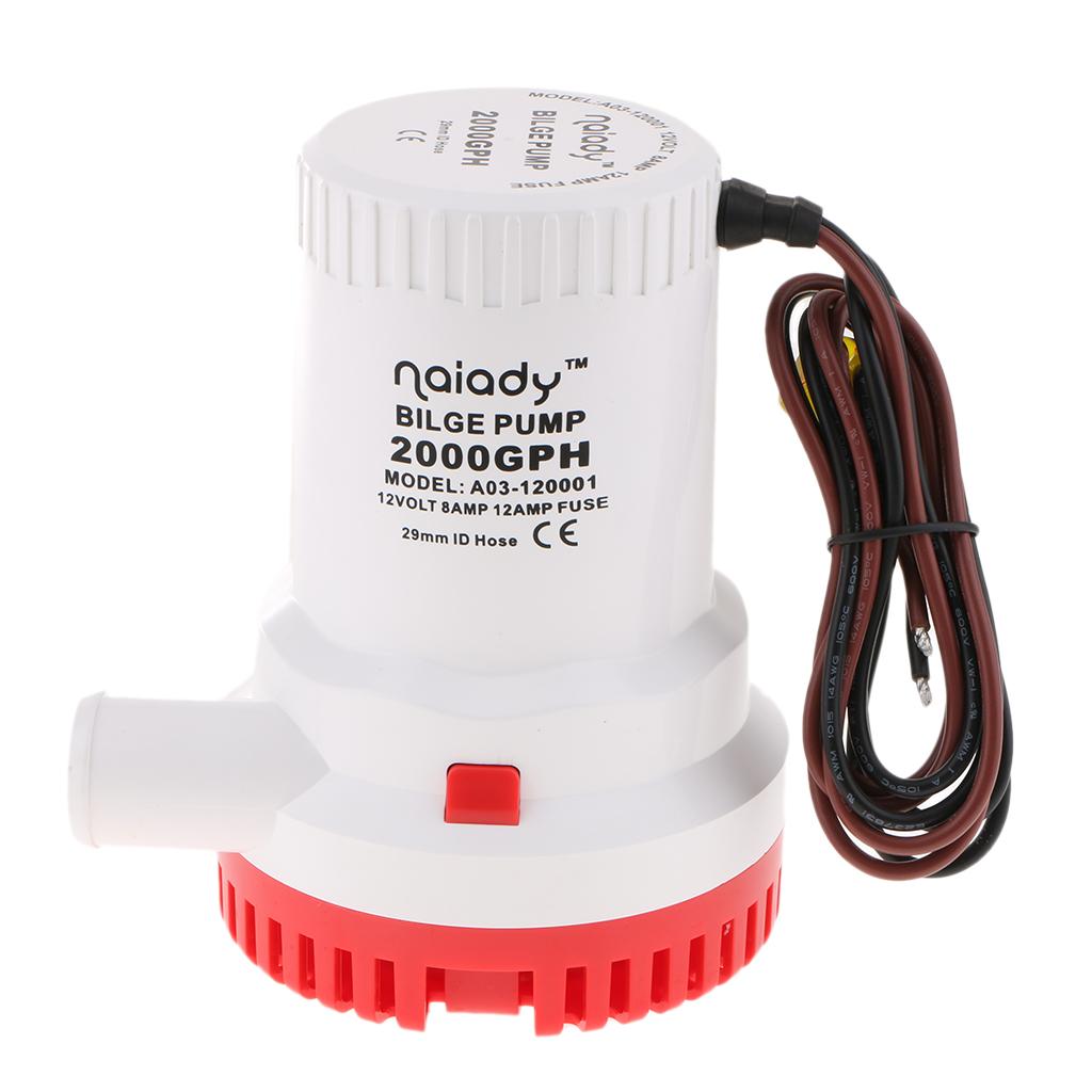 Electric Bilge Pump 2000GPH Su - Fishing Boat Bilge Pump avaliação e preço
