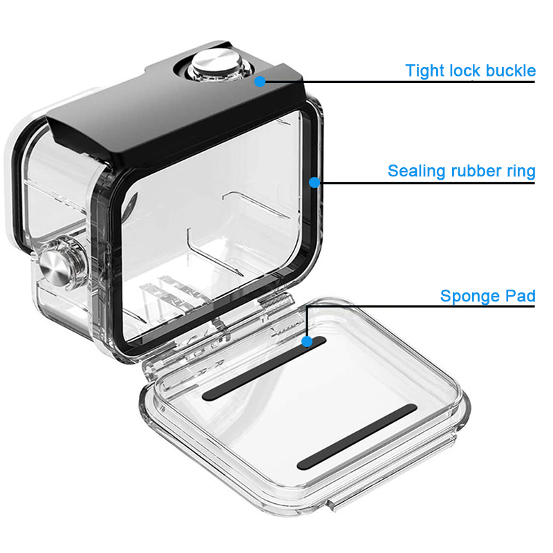 60M Waterproof Case For GoPro  - Fishing Boat Cover avaliação e preço