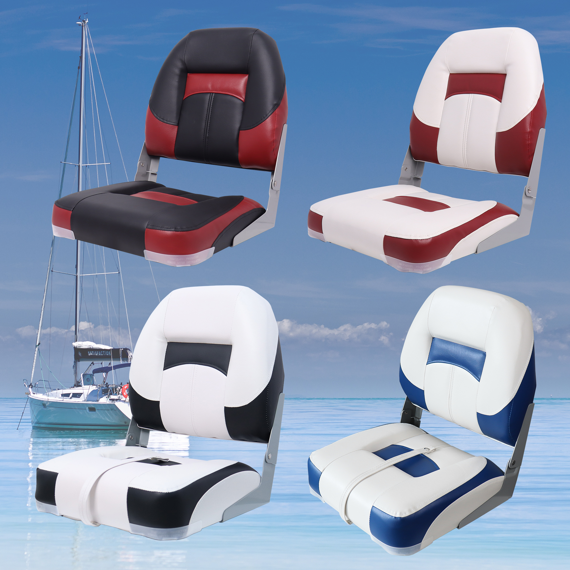 Folding Bass Boat Seats Classi - Fishing Boat Seat avaliação e preço