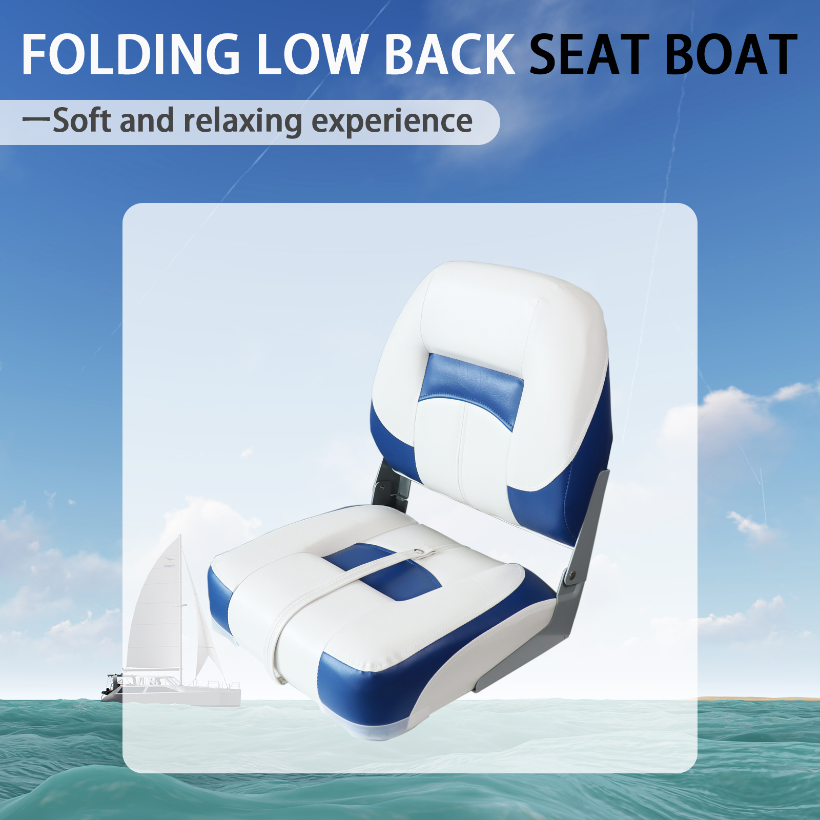 Folding Bass Boat Seats Classi - Fishing Boat Seat avaliação e preço