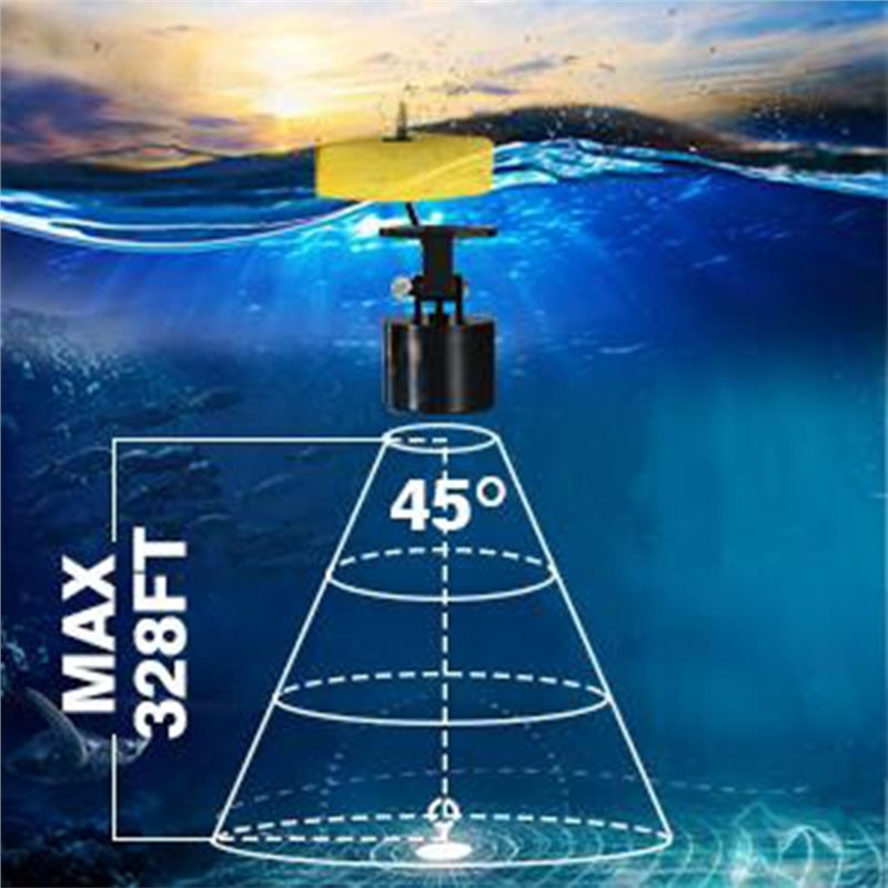ABHT-Kayak Portable Fish Depth - Fishing Boat Depth Finder avaliação e preço