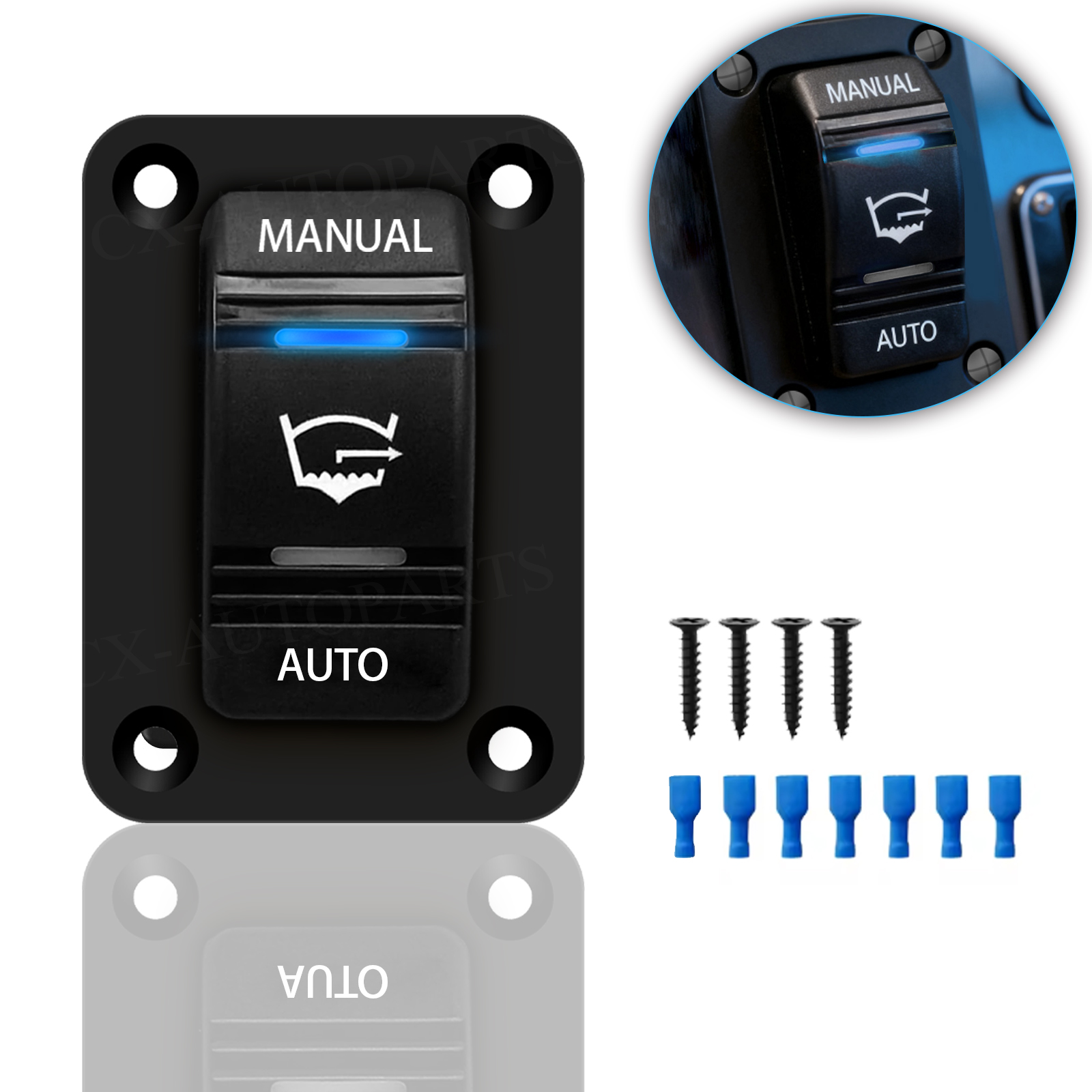 3 Way Bilge Pump Rocker Switch - Fishing Boat Bilge Pump avaliação e preço