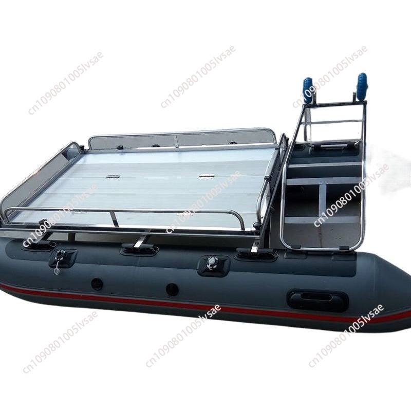 Aluminium Deck PVC Pontoon 1/2 - Fishing Boat Aluminum avaliação e preço