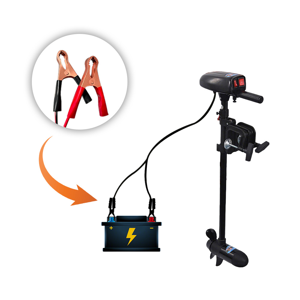 SAVAGE MARINE 12V 28LB Electri - Fishing Boat Trolling Motor avaliação e preço