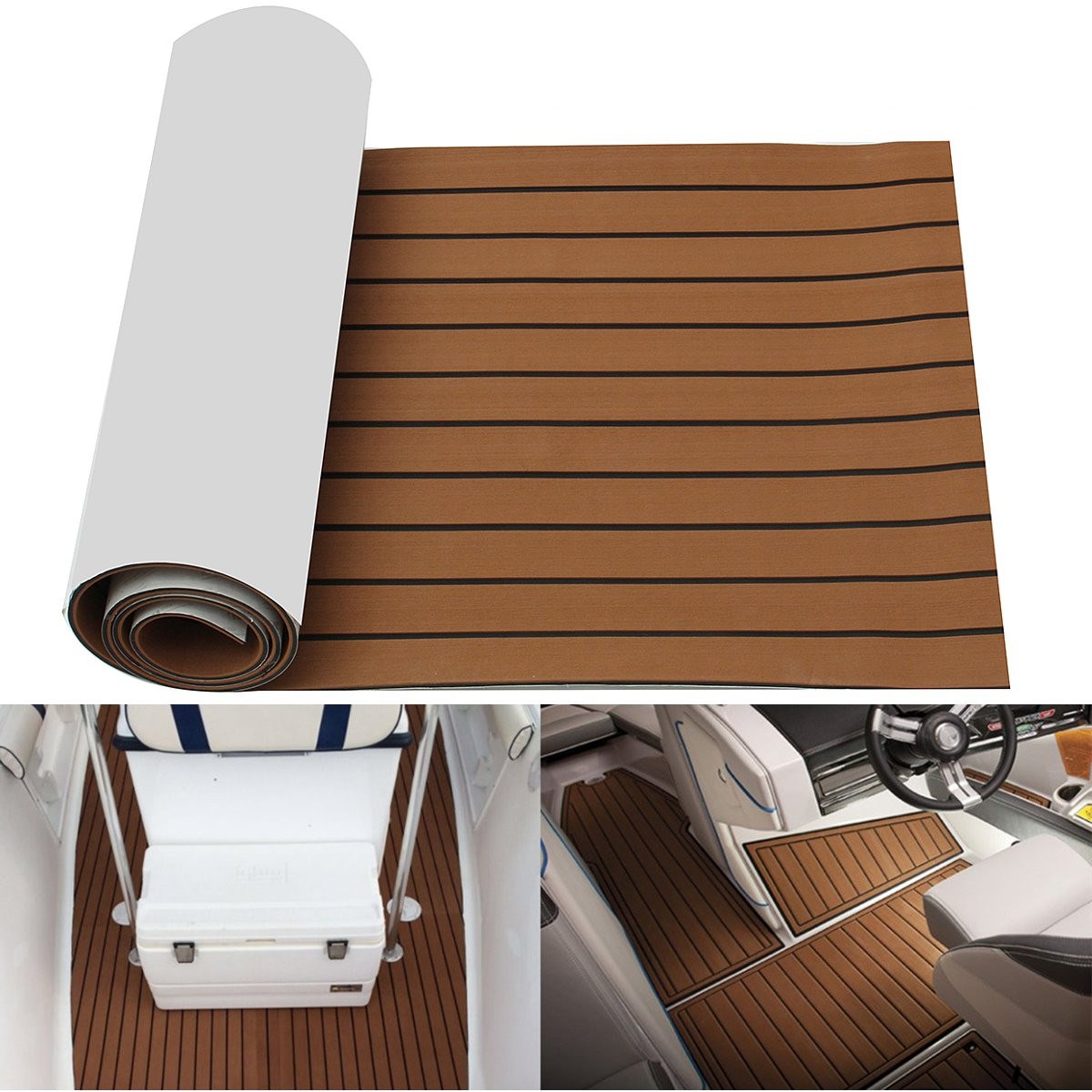 2400X600x6mm Self-Adhesive EVA - Fishing Boat Fiberglass avaliação e preço