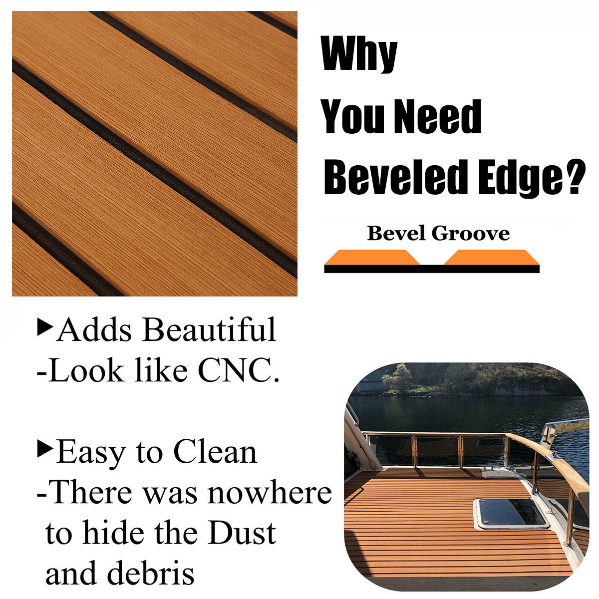 2400X600x6mm Self-Adhesive EVA - Fishing Boat Fiberglass avaliação e preço