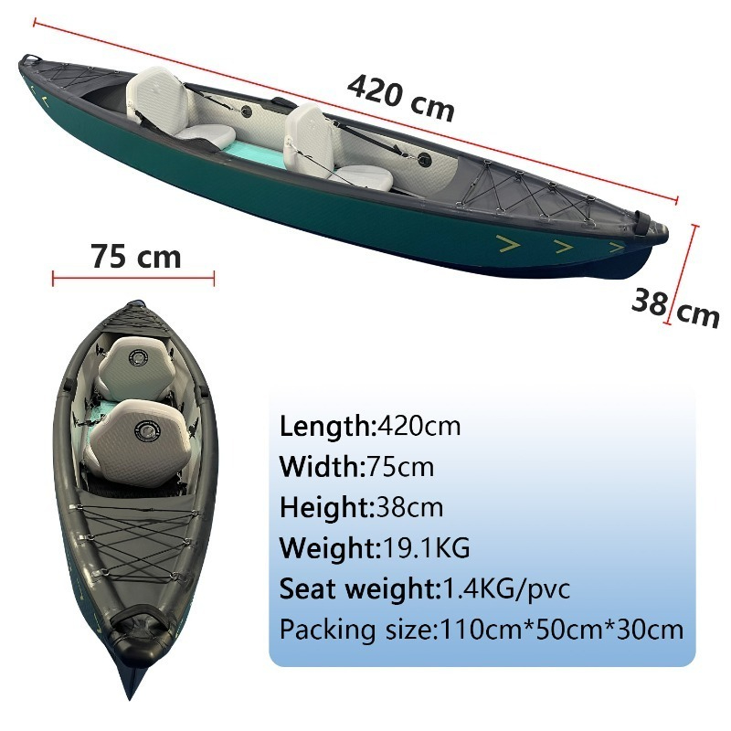 New Design 4.2m Portable Infla - Fishing Boat Inflatable avaliação e preço