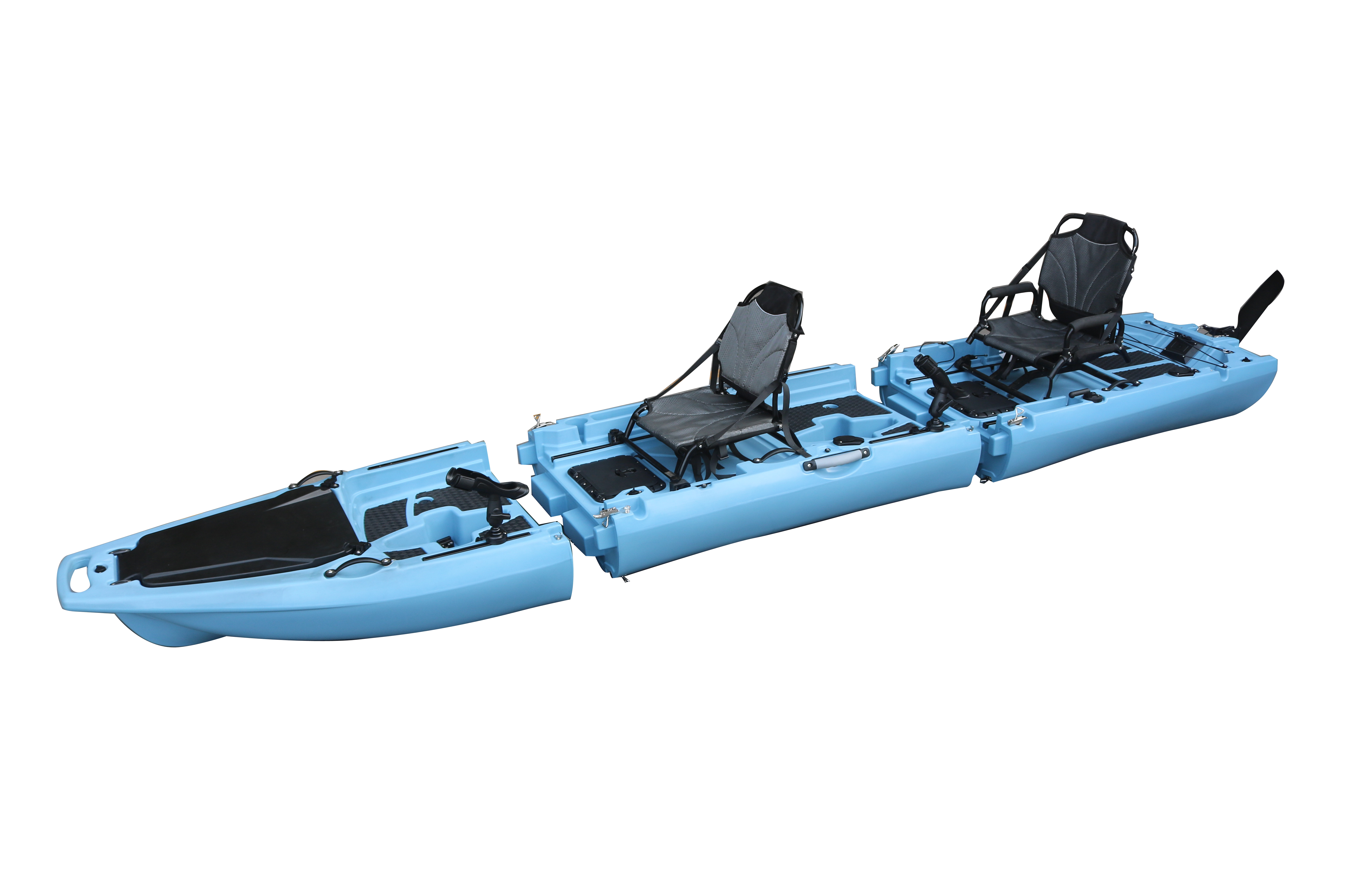 14FT 2 Person Detachable  Peda - Fishing Boat Seat avaliação e preço